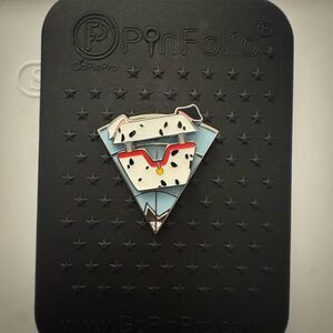Disney Dalmatian Enamel Pin - Red, Blue, White